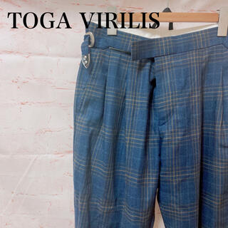 トーガ(TOGA)の【LOOK TOP!!】TOGA VIRILIS トーガビリリースチェックパンツ(スラックス)