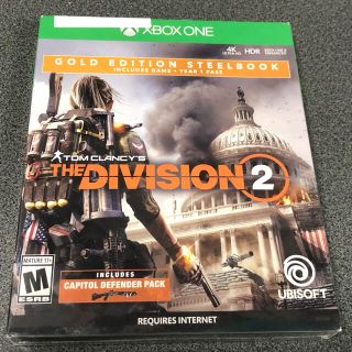 TomClancysTheDivision2-Gold -XBOX ONE(家庭用ゲームソフト)