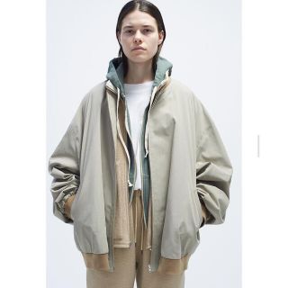 アンユーズド(UNUSED)のURU 21AW Cotton poplin zip up blouson(ブルゾン)