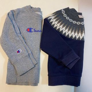 チャンピオン(Champion)の子供服　冬服　トレーナー　90cm  子供服セット売り(Tシャツ/カットソー)