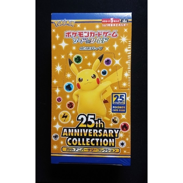 25th aniversary collection ポケモン 1box