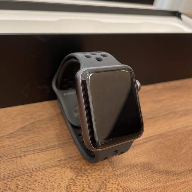 Apple Watch series 3  42mm NIKE GPSモデルメンズ