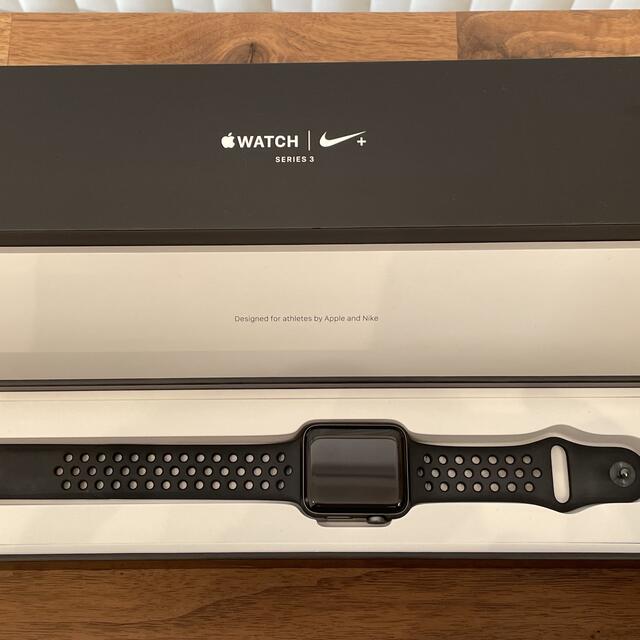 Apple Watch   Apple Watch series 3 mm NIKE GPSモデルの通販 by