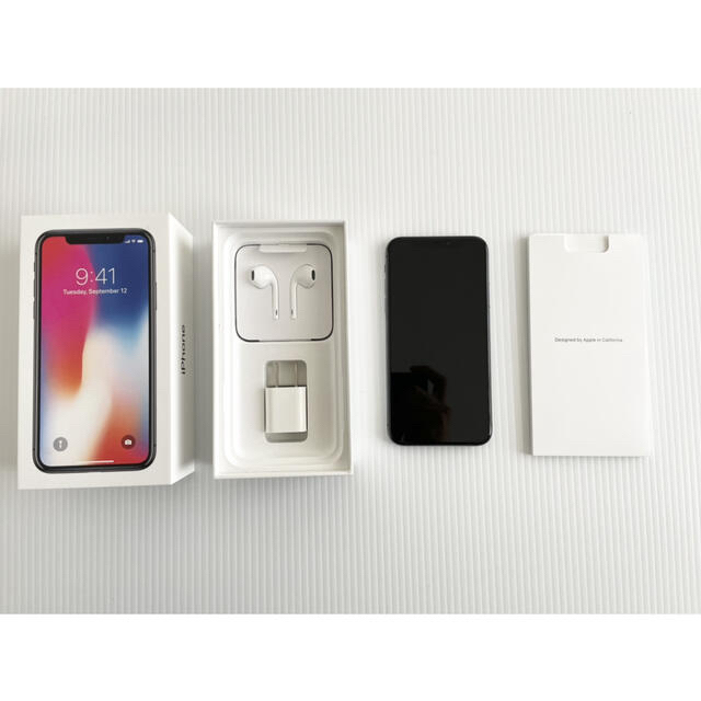 iPhone X Space Gray 256 GB 7