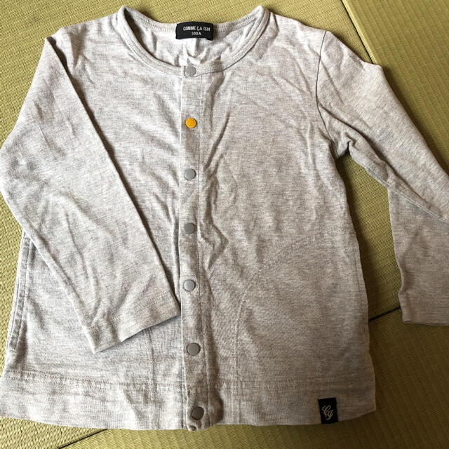 COMME CA ISM(コムサイズム)のCOMME CA ISM トップス カーディガン キッズ/ベビー/マタニティのキッズ服女の子用(90cm~)(カーディガン)の商品写真