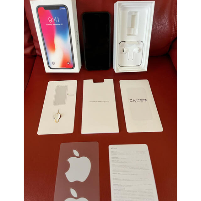 Apple iPhone X 256GB スペースグレイ SIMフリー 訳あり - 2