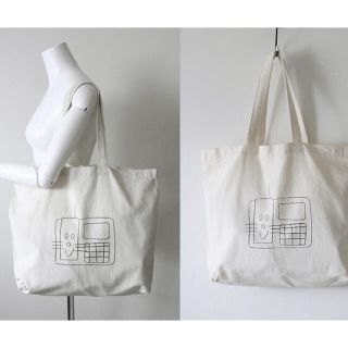 ヤエカ(YAECA)の【YAECA 】加賀美 健 PRINT BAG - トートバッグ(トートバッグ)