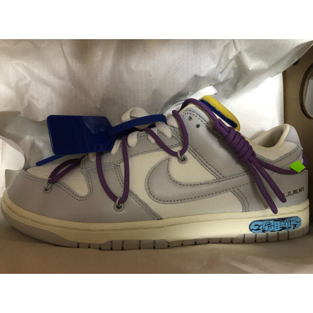 off white dunk lot48