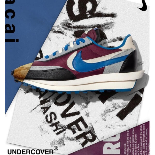 履き心地◎ NIKE × sacai x UNDERCOVER LDWaffle27.5cm - スニーカー