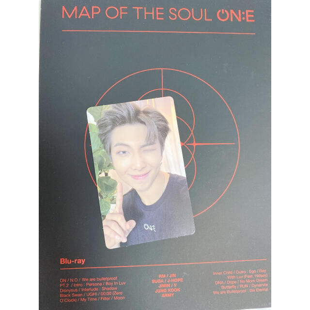 防弾少年団(BTS)(ボウダンショウネンダン)のBTS MAP OF SOUL ON:E RM ナムジュン トレカ エンタメ/ホビーのCD(K-POP/アジア)の商品写真