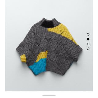 ザラ(ZARA)のカラーブロックニット(ニット/セーター)