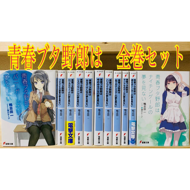 青春ブタ野郎はバニーガール先輩の夢を見ない 11巻全巻