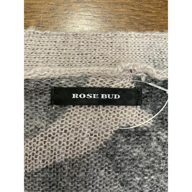 ROSE BUD(ローズバッド)のローズバッド　迷彩　カーディガン レディースのトップス(カーディガン)の商品写真