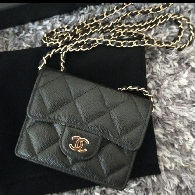 HOT即納 CHANEL - 専用☆CHANEL チェーンミニウォレット☆キャビア