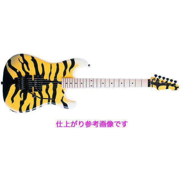 ジョージ・リンチ「Yellow Tiger」なりきりステッカー 楽器のギター(エレキギター)の商品写真