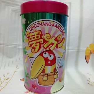 モリナガセイカ(森永製菓)のおもちゃの缶詰  キョロちゃん  レア(ノベルティグッズ)