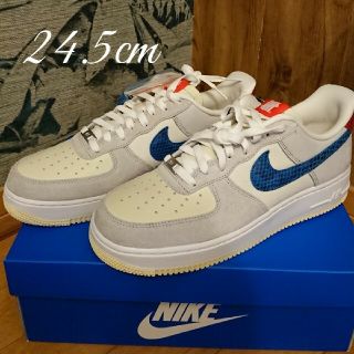 ナイキ(NIKE)の【24.5cm】NIKE AIR FORCE1 LOW × UNDEFEATED(スニーカー)