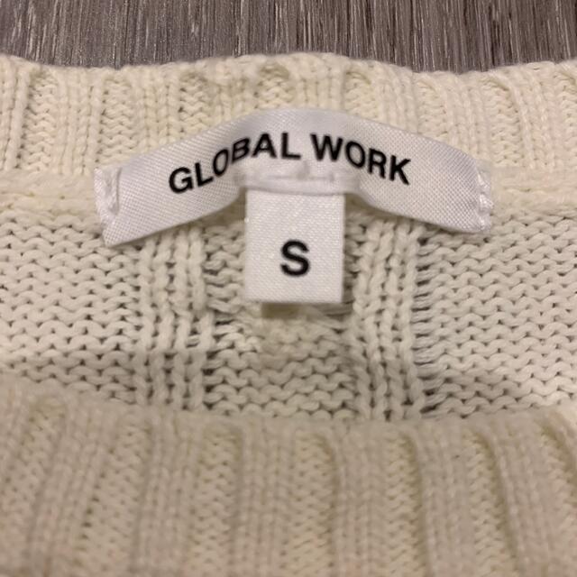 GLOBAL WORK(グローバルワーク)の美品 グローバルワークセーター キッズ/ベビー/マタニティのキッズ服男の子用(90cm~)(ニット)の商品写真