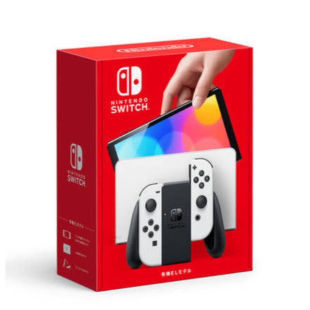 ゲームソフト/ゲーム機本体Nintendo Switch 新型 有機EL本体 ホワイト新品未使用