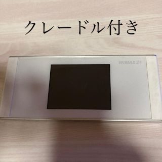 ファーウェイ(HUAWEI)のuq wimax  ルーター　w05 グレードル(PC周辺機器)