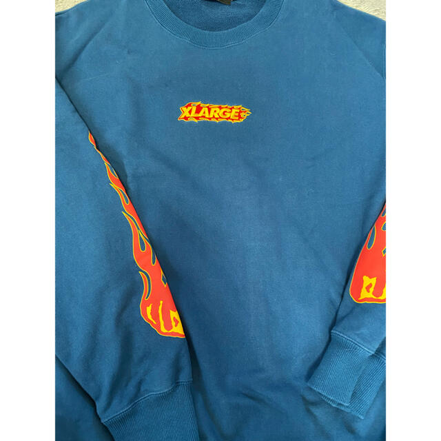 XLARGE FIRE LOGO CREWNECK SWEAT