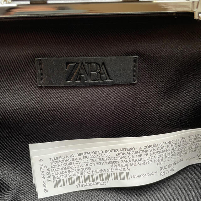 ZARA(ザラ)のZARA ショルダーバッグ　ビジュー　チェーン　結婚式 レディースのバッグ(ショルダーバッグ)の商品写真