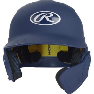 ローリングス(Rawlings)のアメリカ国内限定☆ローリングスMach☆MLB☆ツヤ消しヘルメット右打☆紺LXL(防具)