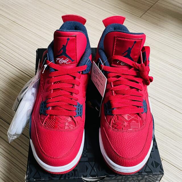 ナイキ NIKE AIR AJ4 GYM RED 26.5cm