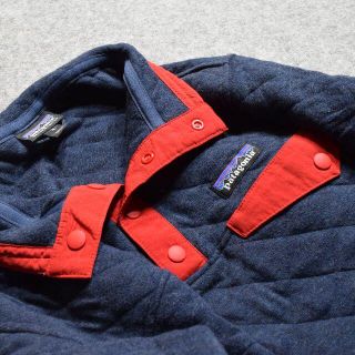 パタゴニア(patagonia)のパタゴニア ダイアモンド キルト スナップT プルオーバー(ブルゾン)