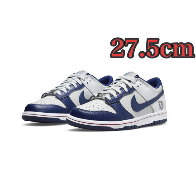 NBA × NIKE DUNK LOW EMB NETS ダンク 27.5cm靴/シューズ