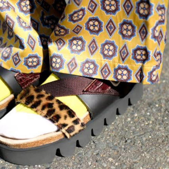 国産限定品 Hender Scheme - hender scheme tortoise leopard 26cmの