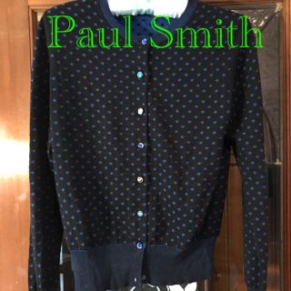 ポールスミス(Paul Smith)のPaul Smith ポールスミス　レディース　カーディガン　ドット(カーディガン)