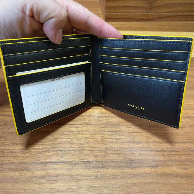 COACH(コーチ)のcoach 二つ折り財布 メンズのファッション小物(折り財布)の商品写真