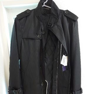 【美品】MALE\u0026CO　メイルアンドコー　コート　ジャケット　ネイビー　高級　M