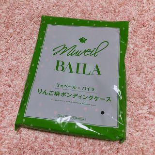 ミュベールワーク(MUVEIL WORK)の「ミュベール×バイラ」りんご柄ボンディングケース (ポーチ)