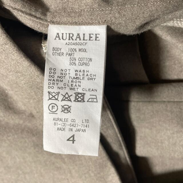COMOLI(コモリ)の AURALEE 20AW ウールフランネルシャツセットアップ メンズのスーツ(セットアップ)の商品写真