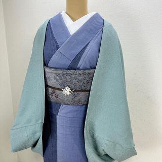山茶花 【モモンガコート】着物 マーガレット k38