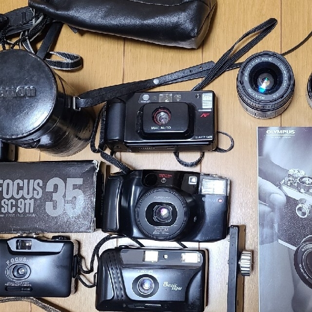 Canon(キヤノン)の⭐お買い得⭐ジャンクカメラ&レンズまとめ⭐早い者勝ち⭐　 スマホ/家電/カメラのカメラ(フィルムカメラ)の商品写真