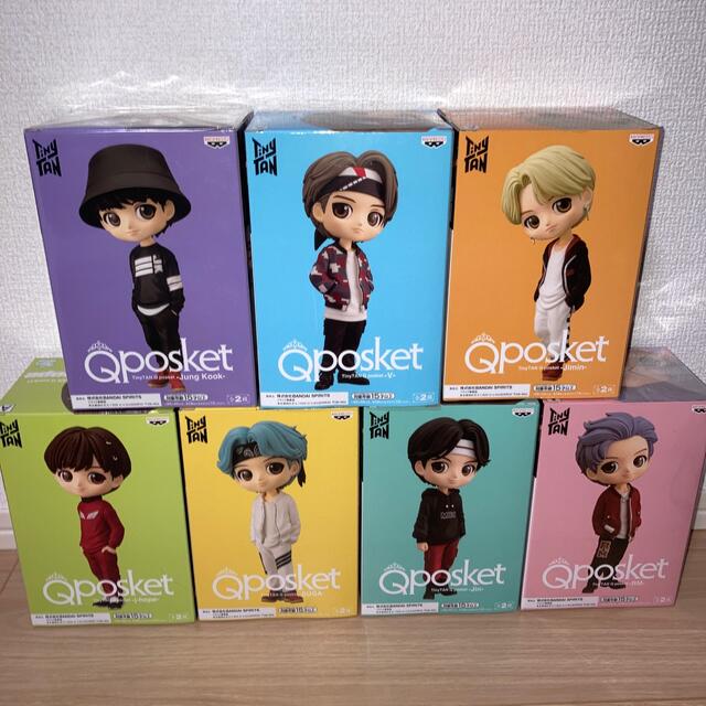 BANPRESTO(バンプレスト)のBTS Qposket フィギュア Aカラーセット エンタメ/ホビーのタレントグッズ(アイドルグッズ)の商品写真