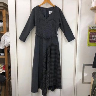 アメリヴィンテージ(Ameri VINTAGE)の美品 AMERI VINTAGE LADY BRITISH LIKE DRESS(ロングワンピース/マキシワンピース)