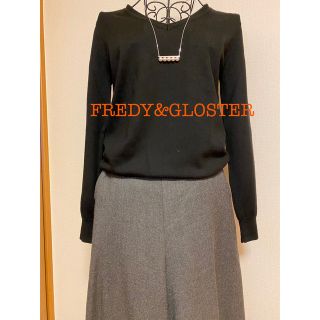 フレディアンドグロスター(FREDY & GLOSTER)の【未使用】FREDY&GLOSTER Vネックニット(ニット/セーター)