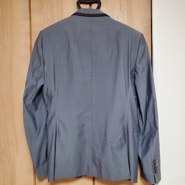 ZARA(ザラ)のZARAブラックタグ テイラードジャケット（おしゃれデザイン/美品）L メンズのジャケット/アウター(テーラードジャケット)の商品写真