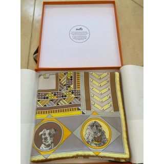 エルメス(Hermes)の新品エルメスColliers et Chiens scarf 90(バンダナ/スカーフ)