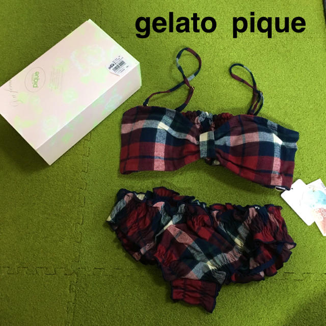gelato pique(ジェラートピケ)のgelato pique インナーセット レディースの下着/アンダーウェア(ブラ&ショーツセット)の商品写真