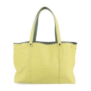 BOTTEGA VENETA ボッテガヴェネタ 22SS Hydrology Tote Bag 667278 ハイドロジー トートバッグ イエローグリーン