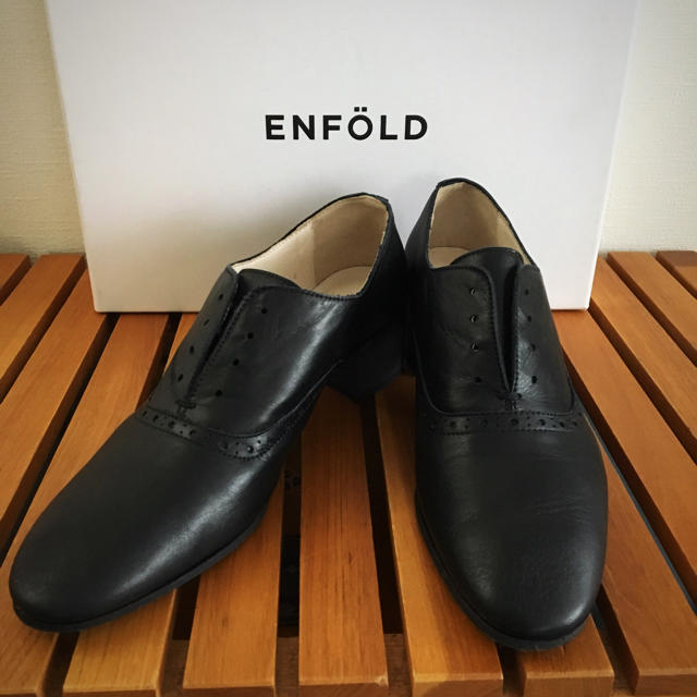 新品 未使用！エンフォルド ENFOLD オックスフォードシューズ