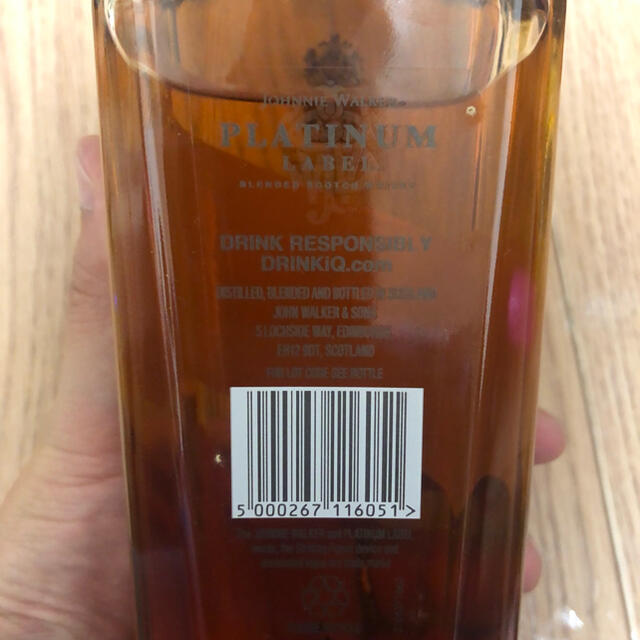 サントリー(サントリー)のジョニーウォーカー プラチナラベル 18年 750ml 40度 食品/飲料/酒の酒(ウイスキー)の商品写真