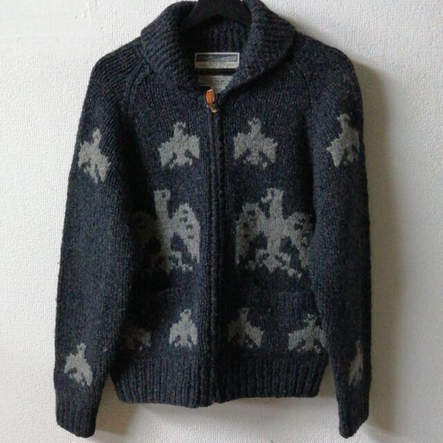 vintage cawchin eagle sweater bi クリーニング