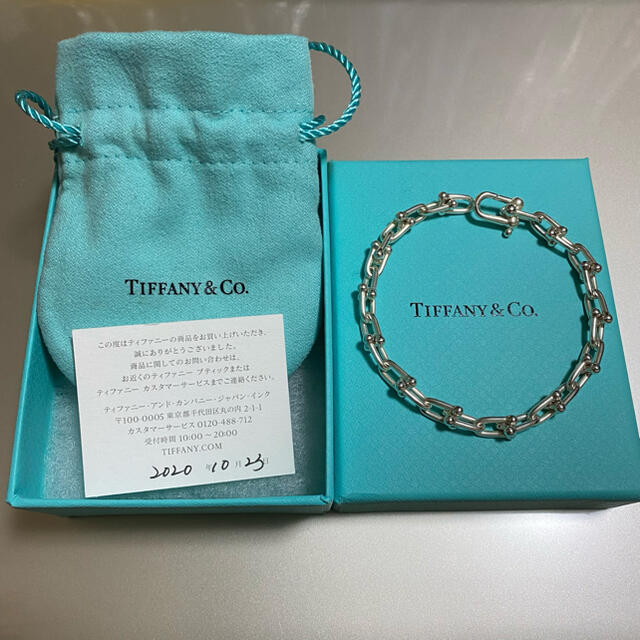 tiffany hard wear リンクブレスレット