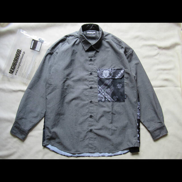 NEIGHBORHOOD(ネイバーフッド)のBANDANA CHOPPED-2 / CE-SHIRT . LS  メンズのトップス(シャツ)の商品写真